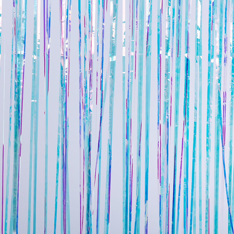 2mx1m Foil Curtain Backdrop Indoor And Outdoor Fringe Door Curtain Customized